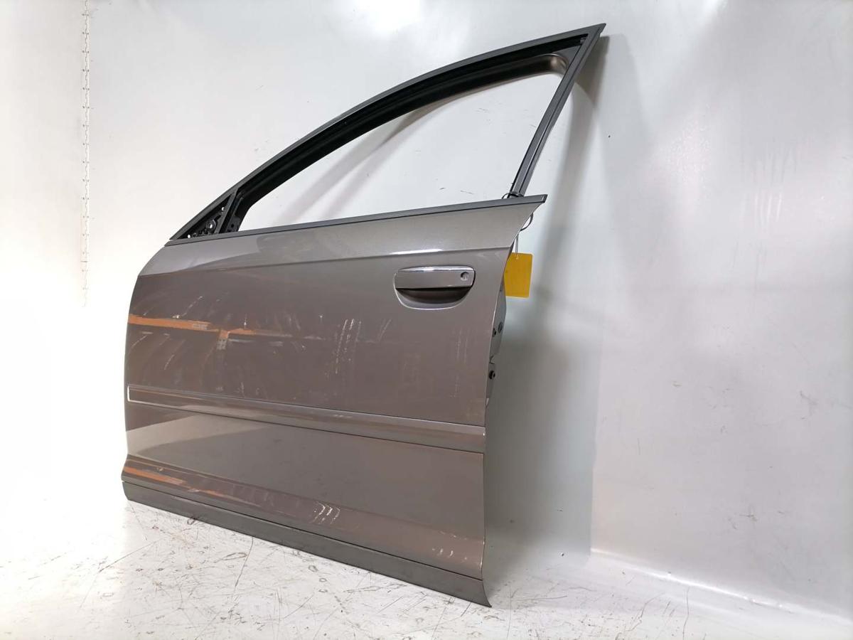 Audi A3 8P original T&uuml;r vorn links LY1P Dakotagrau Metallic Sportback 5 T&uuml;rer Rohbau BJ12